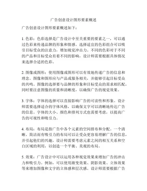 广告创意设计图形要素概述