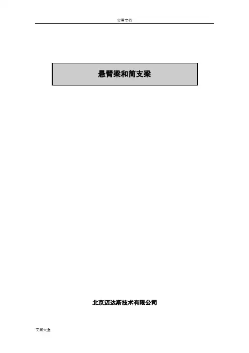 midas软件初级使用教程