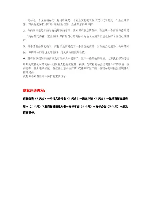 商标的重要性