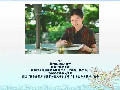 西湖龙井专题评鉴-沈红