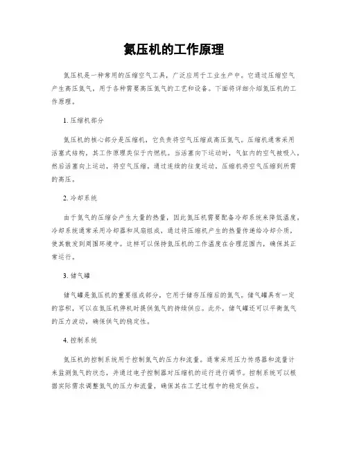 氮压机的工作原理