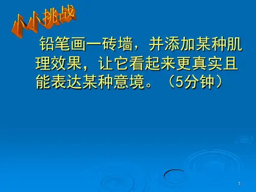 用画笔触摸细节1ppt课件