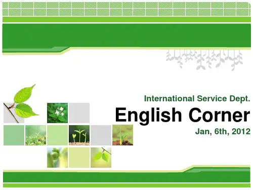 English Corner-Indian English 印度式英语及模仿练习