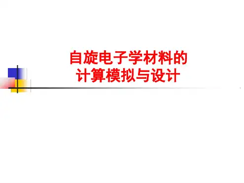 完整版自旋电子学材料课件