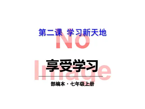 《享受学习》PPT 图文