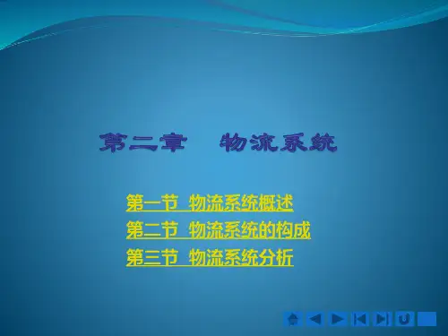 第二章  物流系统