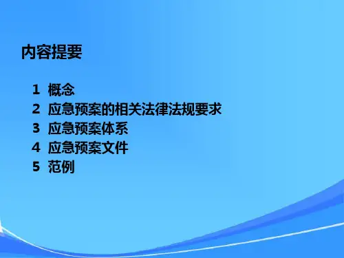 石化应急培训课件
