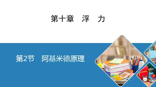 人教版八年级物理下册《阿基米德原理》浮力PPT精品课件