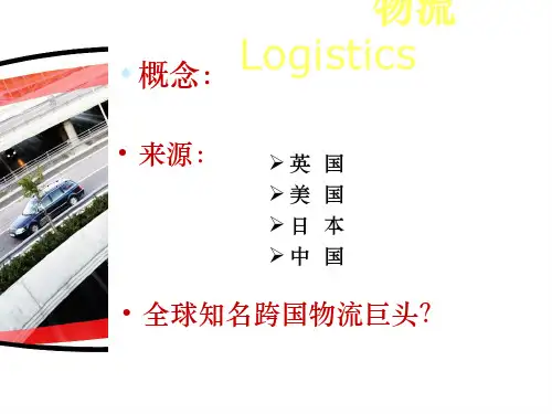 医药商品的运输ppt课件