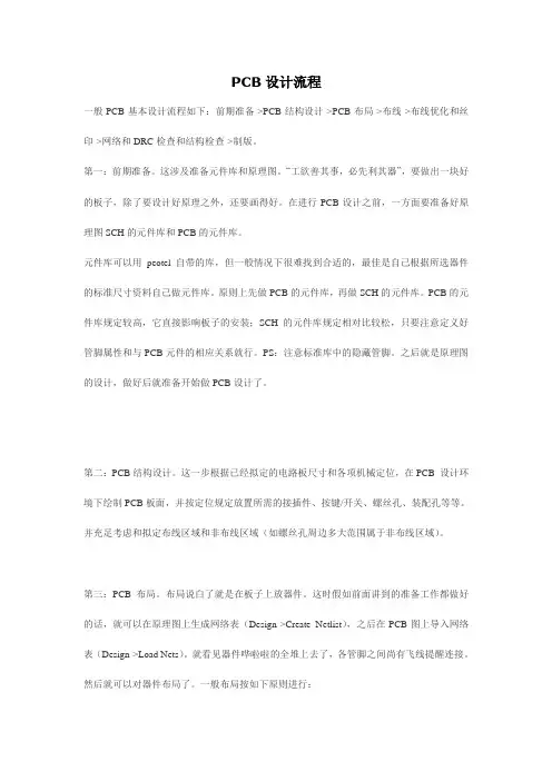PCB印刷线路元件布局结构基本原则要求和注意事项