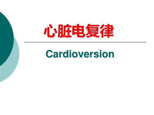 电复律_精品文档