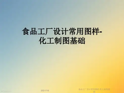 食品工厂设计常用图样-化工制图基础