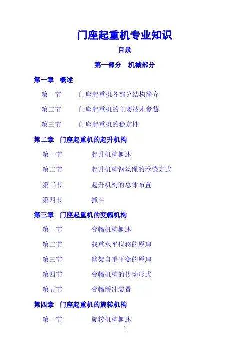 门座式起重机