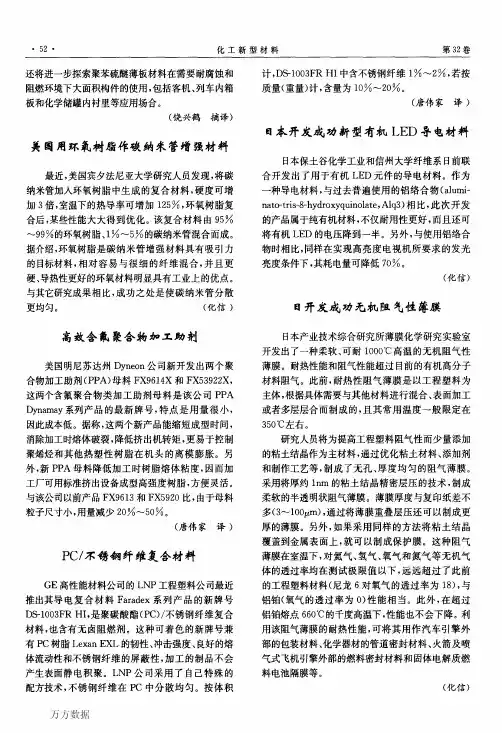 PC_不锈钢纤维复合材料