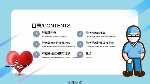 口腔种植手术护理流程PPT课件