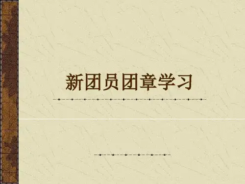 共青团团章.ppt