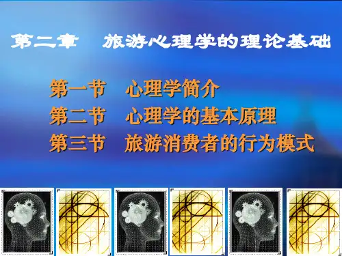 2旅游心理学的理论基础