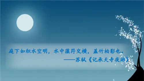 13《湖心亭看雪》课件(共51张PPT)