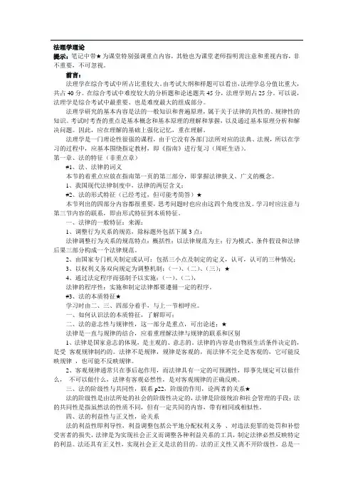 法理学理论