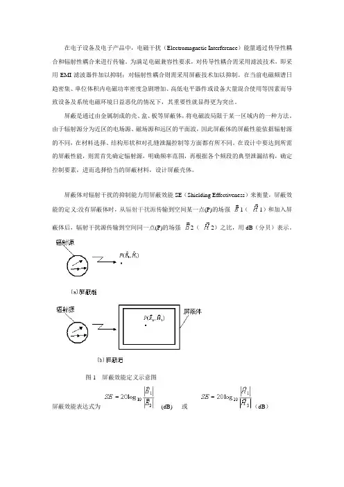 电磁屏蔽原理