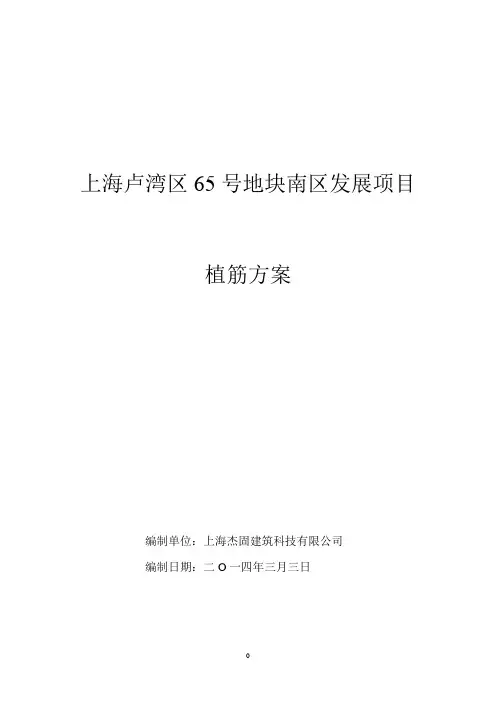 植筋方案