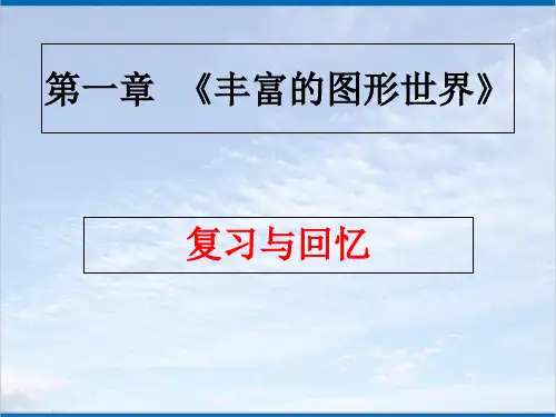 第一章《丰富的图形世界》复习与回顾课件