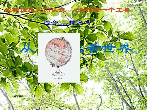 七年级地理上册第一单元综合探究