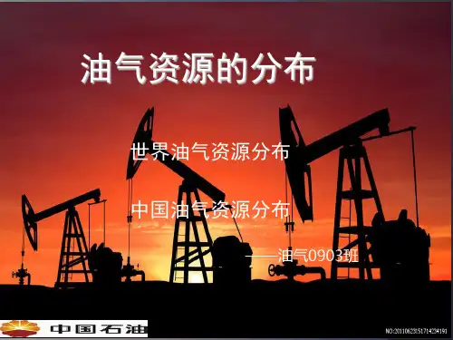 世界油气资源分布与中国油气资源分布