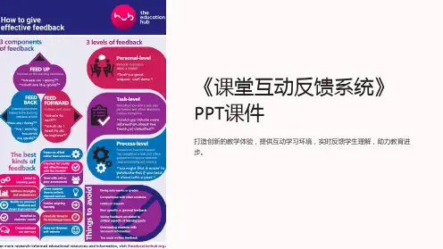 《课堂互动反馈系统》课件