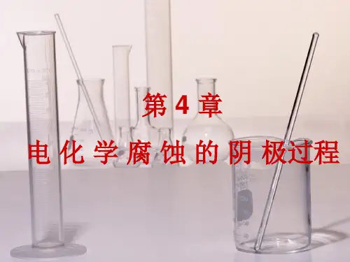  电化学腐蚀的阴极过程-文档资料