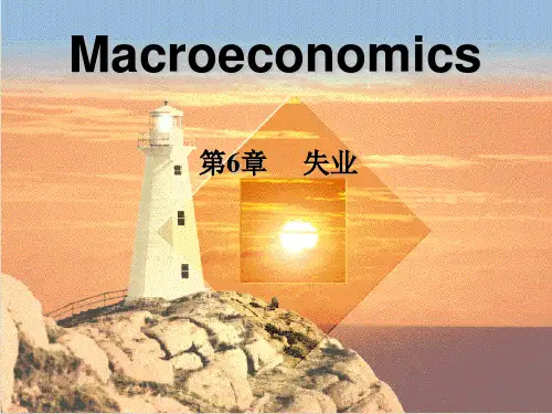 第六章 失业 曼昆宏观经济学