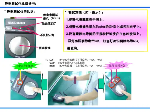 静电测试作业指导书
