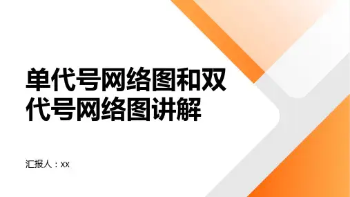 单代号网络图和双代号网络图讲解