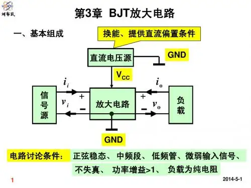 《模电》第3章BJT放大电路