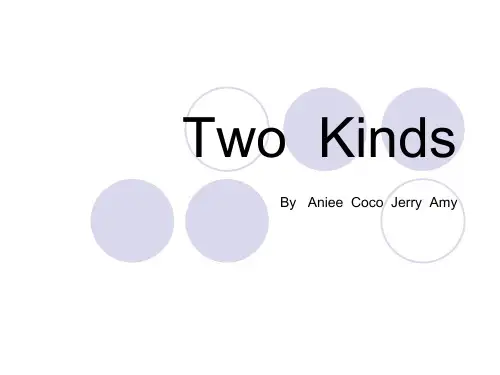 two kinds