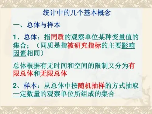 假设检验t检验-PPT精品