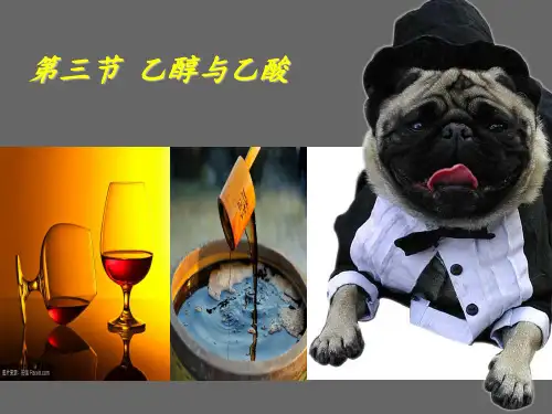 【人教版教材】乙醇与乙酸ppt1