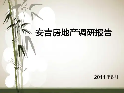 安吉房地产调研报告