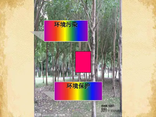 环境污染与环境保护相关资料(ppt 40页)