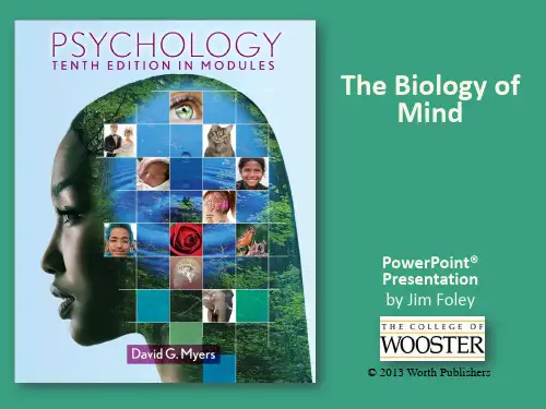 Psychology 10th Edition David Myers：心理学第十版戴维梅尔斯