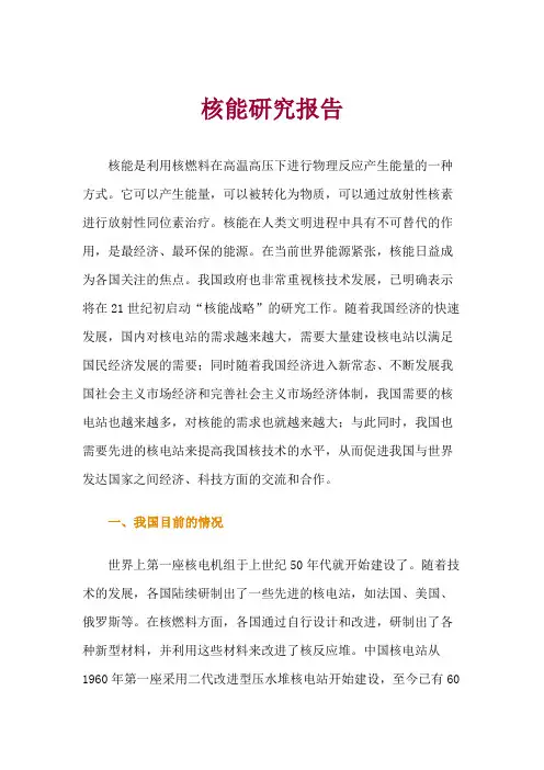 核能研究报告