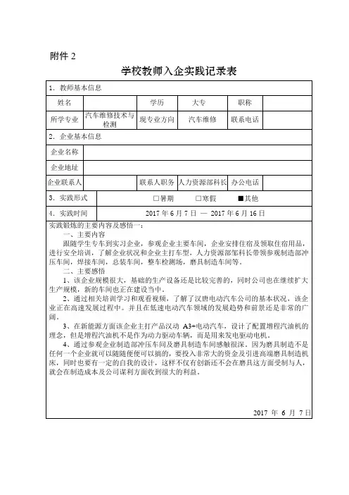 入企实践