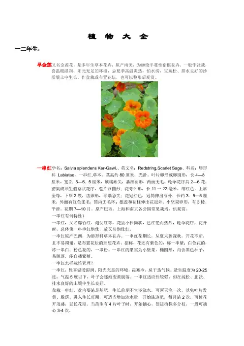 植物简介附图