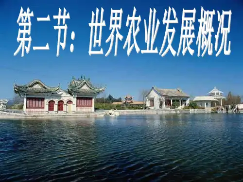 农业PPT教学课件