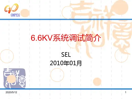 6.6KV系统调试简介