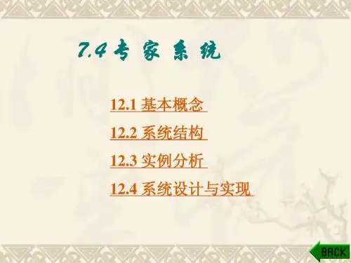 第7-4章(简)(专家系统)