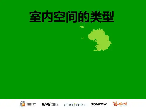 室内空间类型PPt