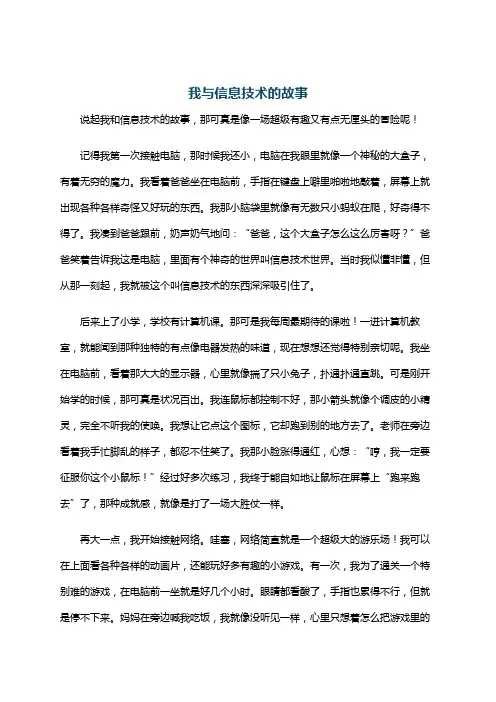 我与信息技术的故事