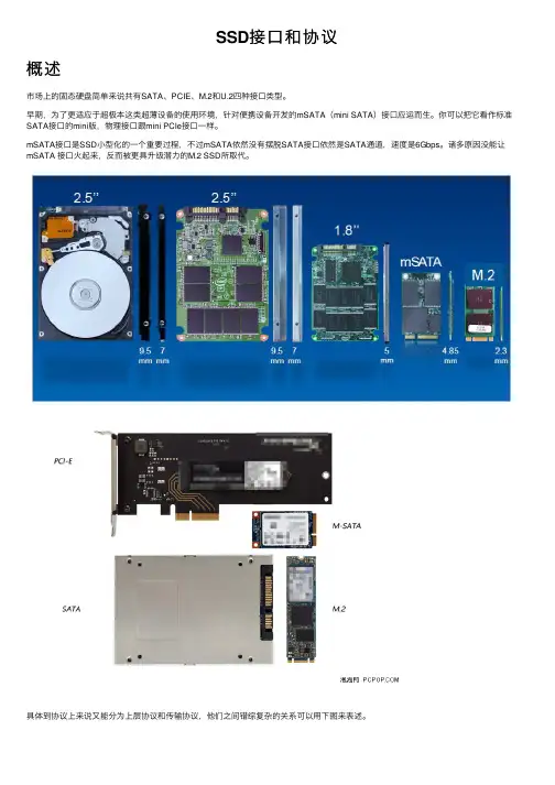 SSD接口和协议