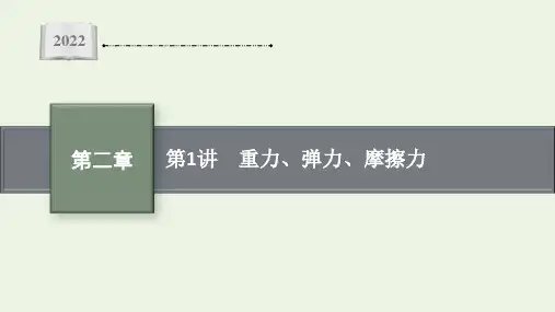 物理课件 人教版 高考一轮复习 第2章知识点复习